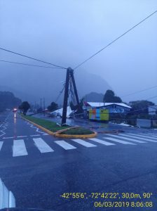 Temporal en Chaitén mantiene en alerta a la población