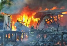 Incendio arrasó con establecimiento educacional en el sector rural de Trincao en Quellón
