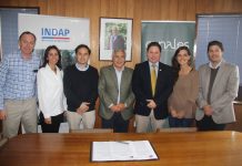 INDAP junto a ONG Canales firmaron convenio para el desarrollo agropecuario juvenil