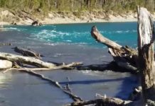 Se descarta que residuos volcánicos sean la causa del cambio de color de río Puelo