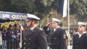 Glorias Navales: Homenaje a los héroes, bajo la lluvia
