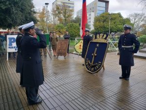 Glorias Navales: Homenaje a los héroes, bajo la lluvia