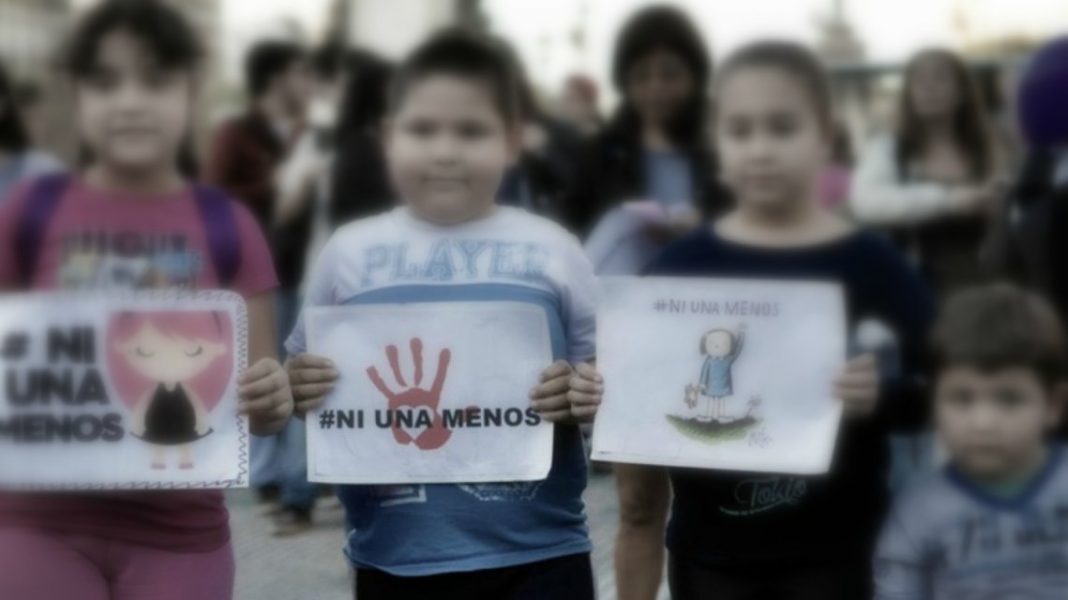 ni una menos niños