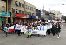 Multitudinaria convocatoria de las trabajadoras parvularias