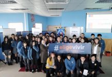 Estudiantes participaron en diálogo sobre la prevención del consumo de drogas