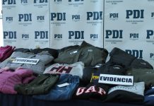 Comerciantes ambulantes de Puerto Montt vendían ropa con marca falsificada