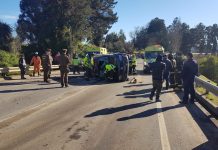 Accidente de tránsito dejó a cinco personas lesionadas