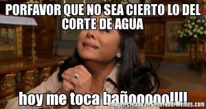 Los memes de "Osorno sin agua" se tomaron las redes sociales