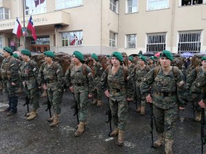 Comunidad Osornina disfrutó del desfile cívico militar de Fiestas Patrias pese a la lluvia