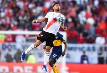 Argentina: Paulo Díaz fue titular en ermpate de River y Boca