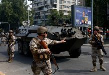 General iturriaga decreta toque de queda para la región Metropolitana