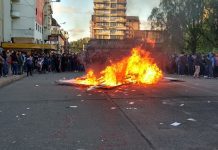 Saqueos y “Chalecos Amarillos” marcaron una nueva manifestación en Osorno luego de una protesta pacífica