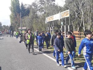 Más de mil personas participaron del simulacro de erupción del volcán Osorno