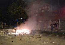 Desde barricadas hasta recintos públicos y privados con graves daños fue el saldo registrado en el toque de queda en Osorno