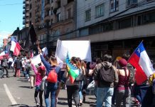 Nueva marcha en la ciudad de Osorno convocada por el sector público culminó sin inconvenientes