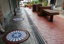 Buscando proyectar el turismo y reactivar las ventas realizan trabajos de modernización en el Pueblito Melipulli