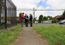 Municipio de Osorno dio el vamos a obras de conservación de veredas en el sector oriente