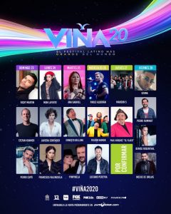 Viña 2020 confirma a Maroon 5 y la parrilla de humoristas