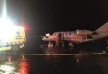 Fuerza Aerea de Chile traslado a paciente con virus hanta desde Valdivia a Concepción