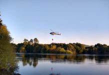 Alerta Roja en Mariquina por incendio Forestal.Región de los Ríos
