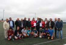 Trabajos de conservación de cancha del Estadio fiscal de Calbuco ya es una realidad