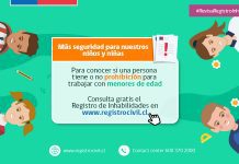 Más de 800 personas registran prohibición para trabajar con menores de edad