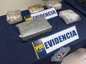 Detienen a extranjeros que enviaban droga a Osorno en repuestos de autos
