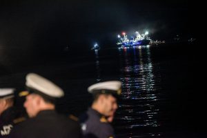 6 tripulantes muertos en choque de embarcaciones en Corral, Los Ríos