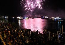 Pese a violentos incidentes en noche valdiviana, tradicional espectáculo se realizó con buen marco de público y pocos detenidos