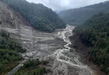 Un desaparecido se registra en Chaitén producto de un aluvión