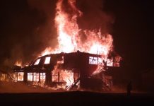 Voraz incendio destruyó Hogar de menores Catalina Keim de Osorno. Los residentes evacuaron el lugar sin presentar lesiones