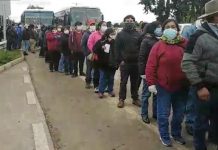 Serios inconvenientes se dieron a conocer durante este viernes en el punto de control sanitario ubicado en la ruta U-22