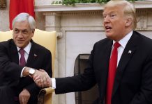 Trump ofreció ayuda a Piñera para combatir el coronavirus