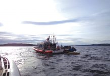 Intensas labores de búsqueda realiza la Armada en el golfo Corcovado por naufragio de lancha a motor con tres tripulantes de Chiloé