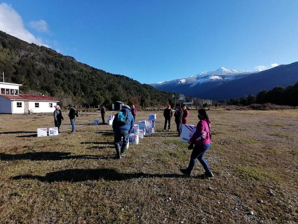 La FACH y Gobernación de Llanquihue coordinan operativo aéreo en sectores cordilleranos de la región de Los Lagos
