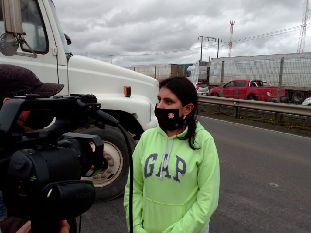 Dirigentes cifran en un 80% adhesión al paro de los camioneros en la Región de Los Lagos.