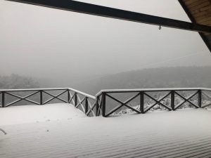 Nevazón sorprende a los habitantes de la provincia de Osorno