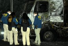 Camionero resulta herido tras ataque incendiario a camión en Pidima