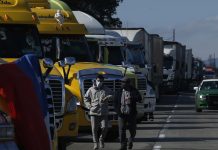 Exportadores de fruta advierten perjuicios en envíos si no hay pronto acuerdo para terminar paro de camioneros