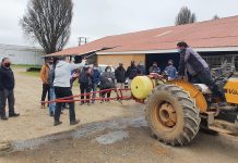 Certifican a trabajadores agrícolas y profesionales del agro en el uso y manejo de plaguicidas.