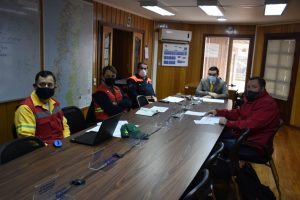 Autoridades participan de mesa de coordinación de acciones para hacer frente a incendios forestales 