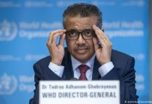 Director general de la OMS hará cuarentena luego de ser identificado como contacto estrecho de persona con Covid-19