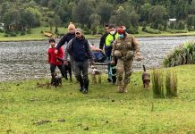 La Fach llegó hasta Caleta Cóndor para evacuar a un adulto mayor