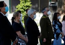 Presidente Piñera participó en misa por carabinero muerto: «No quedará impune»