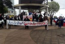 Vecinos marcharon exigiendo mayor seguridad en la población tras asesinato de dirigente social