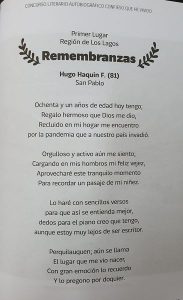 Concurso Nacional Literario dejó en la región como ganador a adulto mayor de San Pablo