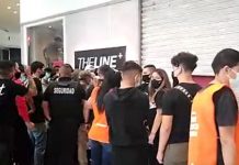Lanzamiento de zapatillas provocó aglomeraciones en mall en Santiago en plena pandemia