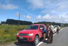 Puerto Octay instaló 4 puntos de control para combatir visita de personas en cuarentena