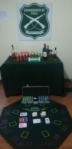 24 personas fueron detenidas por participar de casino clandestino en Osorno