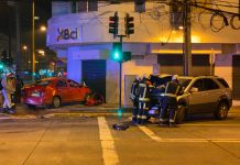 Puerto Montt: un muerto y tres heridos dejó accidente de tránsito en el centro de la ciudad y en pleno toque de queda